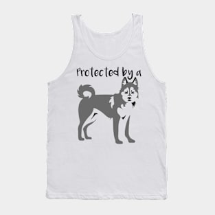 Protected by a Husky Tank Top